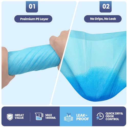 Image of SCLOSE XL Dog Pee Pads 100 Count, 34 inchx28 inch Disposable Puppy Training Pads