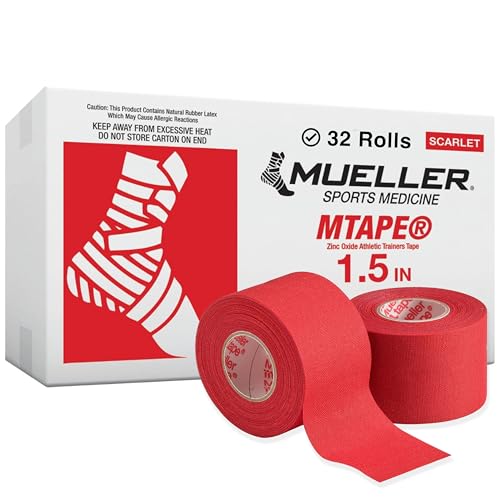 Cinta de óxido de Zinc Mueller de 3,8 x 11,4 m contra lesiones y torceduras