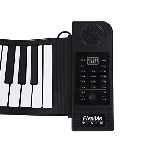 Tosuny Toetsenbord Piano, Toetsenbord Pianotoetsen Opvouwbaar 61 Toetsen 128 Tonen 128 Ritmes 45 Demosongs, Zacht Flexibel Elektronisch Pianotoetsenbord Flexibele Beginners Kinderen Oefenen Muziekinstrumenten - Image 7