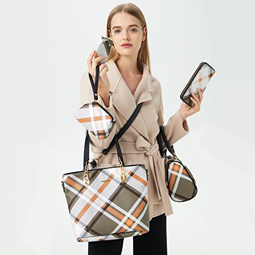 Image of 2E-youth Designer Purses and Handbags for Women Satchel Shoulder Bag Tote Top Handle Bag