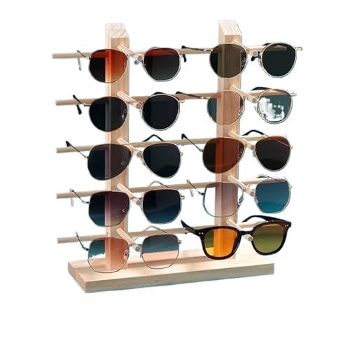 Organizador de gafas y joyas en madera para un vestidor ordenado cada mañana 2