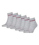 Tommy Hilfiger Herren Iconic Sports Quarter Sportsocken 100001094 6 Paar, Größe:43-46, Artikel:-085 tommy original
