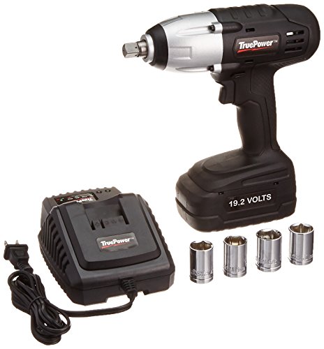 Gino Development 01-0100 19.2V TruePower 300 ft.lbs. 1/2" Drive Cordless Impact Wrench Kit