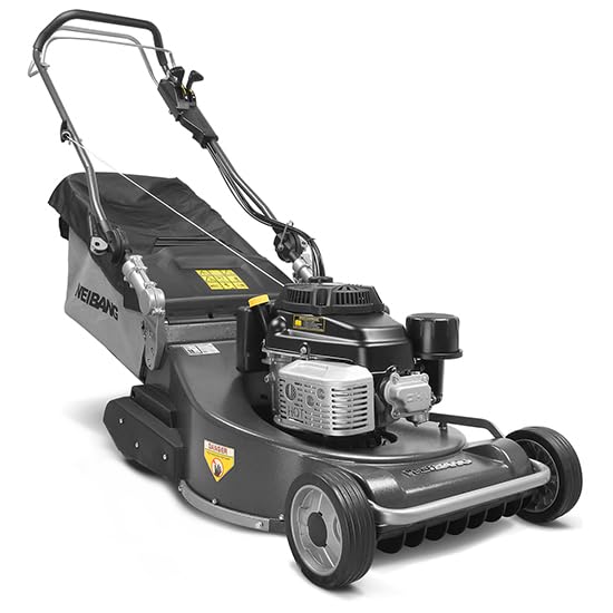 WEIBANG Cortacésped a Gasolina WB 486SKV-R, Motor Kawasaki 179 CC, Corte 48 cm, Chasis de Aluminio, Recogedor 65 l