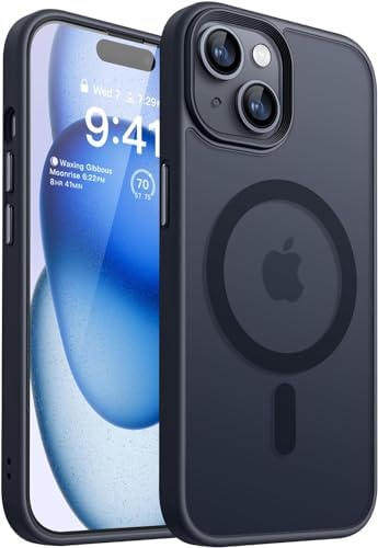 IPhone 14 Pro Case Clear Magnetic Stand Matte [MIL-Grade Drop Protection] Compatible With - View #12