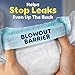 Pampers ZZZ Overnight Diapers, Size 5 (27+ lbs), 50 Count, Nighttime Protection Disposable Baby Diaper, Night Time Leak and Skin Protection