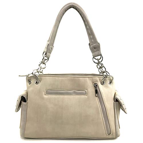 Bolso Tote Western con Alas de Ángel y Cruz miniatura 3