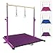 GLANT Gymnastic Kip Bar,Horizontal Bar for Kids Girls Junior,3' to 5' Adjustable Height,Home Gym Equipment,Ideal for Indoor and Home Training,1-4 Levels,300lbs Weight Capacity