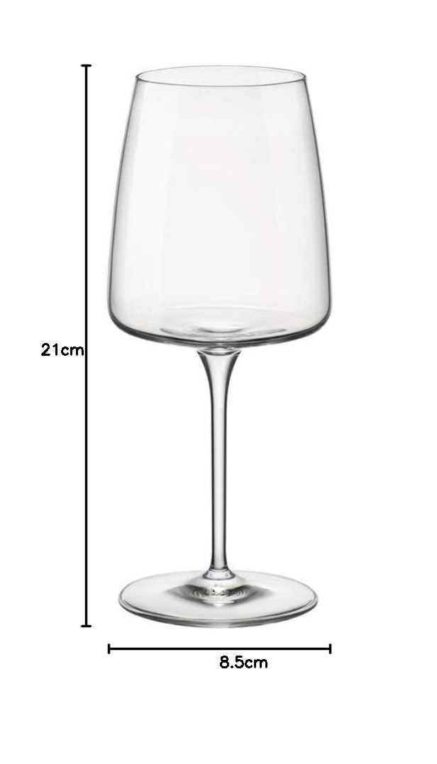 Bormioli Rocco Nexo Set Calici Vini, 45 cl, 6 unità (Confezione da 1)
