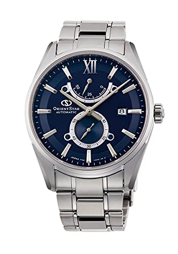 Orient Star �����Y �N���V�b�N �������� �u���[�_�C���� �T�t�@�C�A�K���X �r���v RE-HK0002L�A�u���[, �u���[, �u���X���b�g