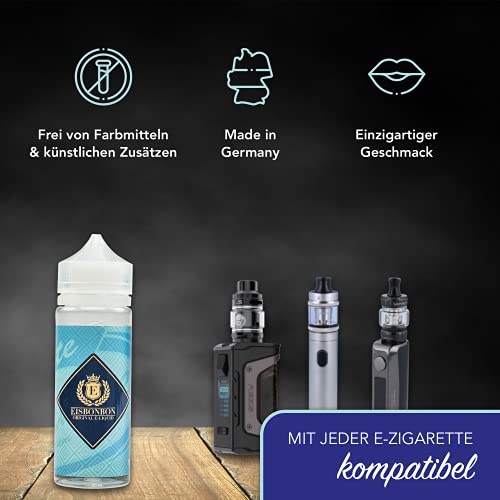 Erste Sahne Shortfill E-Liquid für E-Zigaretten - Nikotinfreies Aroma - Vape Liquid - Made in Germany - Shake & Vape… – Bild 3