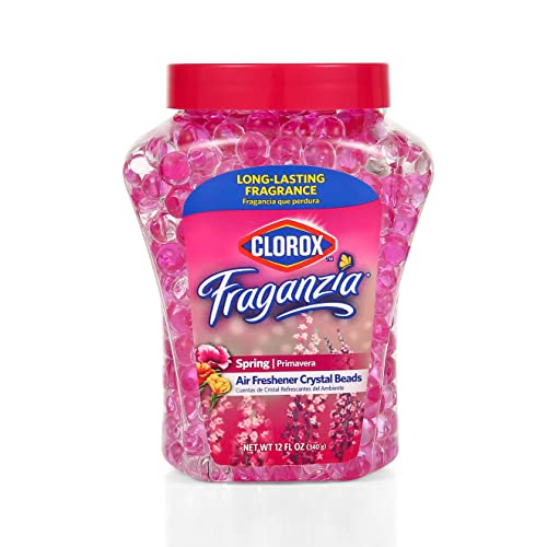 Clorox Fraganzia Crystal Beads Air Freshener, Spring Scent, 12 Fl Oz, 12-Pk - image 4