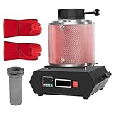 ♣ [Kit complet tout-en-un] Livré avec un creuset en graphite, une lingotière, des pinces résistantes à la chaleur et des accessoires de sécurité.Prêt à l'emploi, aucun outil supplémentaire n'est nécessaire.Idéal pour affiner la ferraille, créer des bijoux personnalisés et couler du métal à petite échelle.