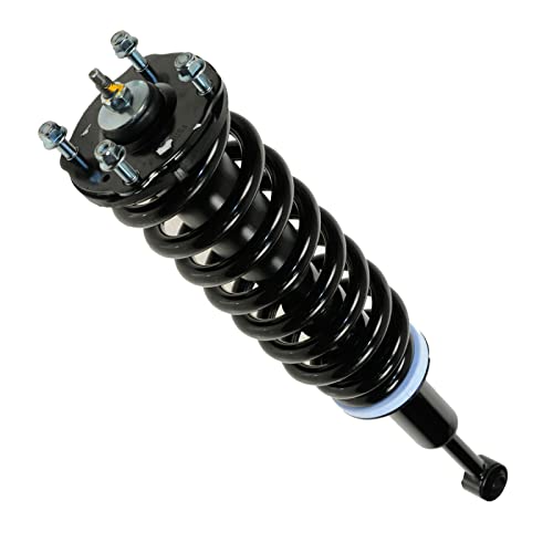Image of TRQ Front Driver and Passenger Side Strut and Spring Assembly Set | TRQ Front Driver and Passenger Side Strut and Spring Assembly Set