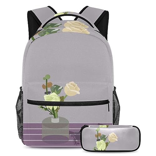 Cartable école enfant et trousse assortie multicolore | Sac à dos voyage ado