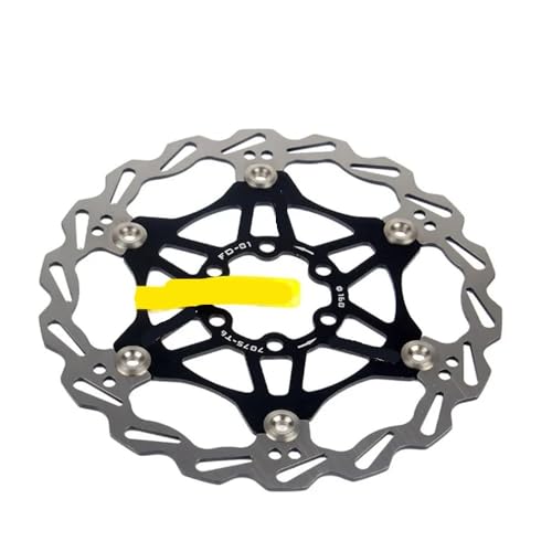 Rotor frein disque flottant vélo contre la surchauffe et les déformations en descente