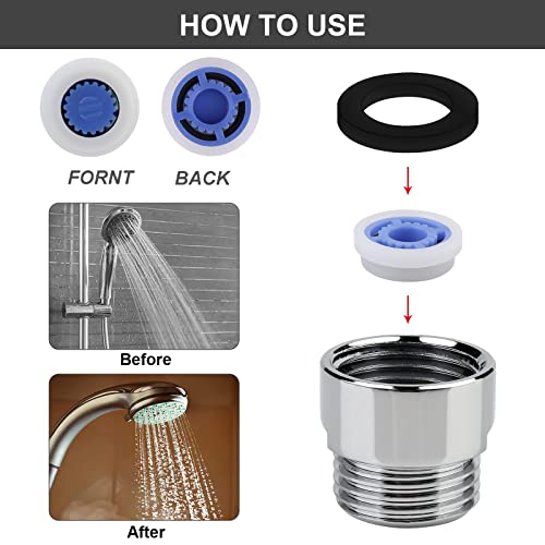 Vegena Set di 16 limitatori di flusso per doccia