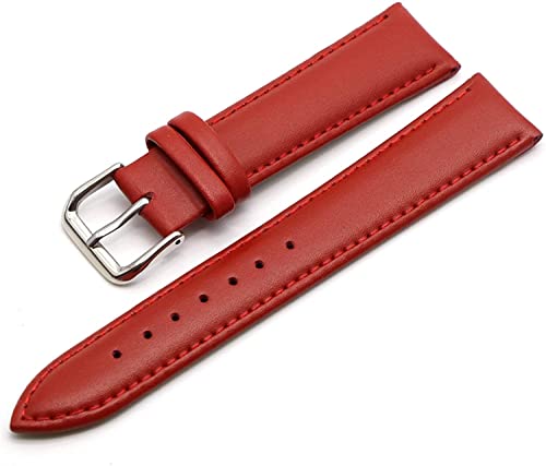Bracelet de montre en cuir de qualité supérieure avec boucle en métal
