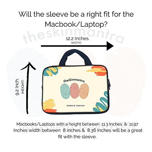 Image of Theskinmantra Two Cups Laptop Sleeve for 11 inch laptops