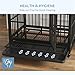 Heavy Duty Dog Crate for Medium Dogs, 36