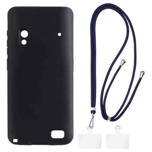 Shantime �P�[�X�ƃN���X�{�f�B�X�g���b�v�Z�b�g Honeywell ScanPal EDA50P �Ƃ̌݊������� �g�уJ�o�[�Ƌ����o�b�N���t�������\�l�b�N�X�g���b�v�����2���̃p�b�`�t��(�u���b�N + �u���[)