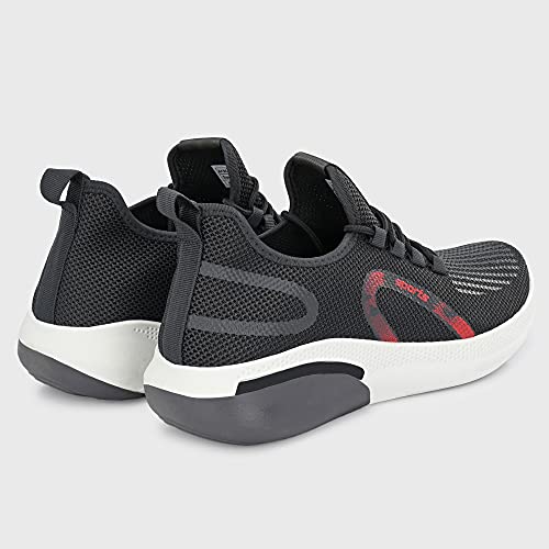 Image of Klepe Black Red Running Shoes
