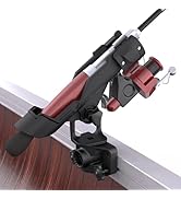 BOOSTEADY Rutenhalter für Boot Kajak Track System 360 Grad verstellbare Angelrutenhalter Fishing ...
