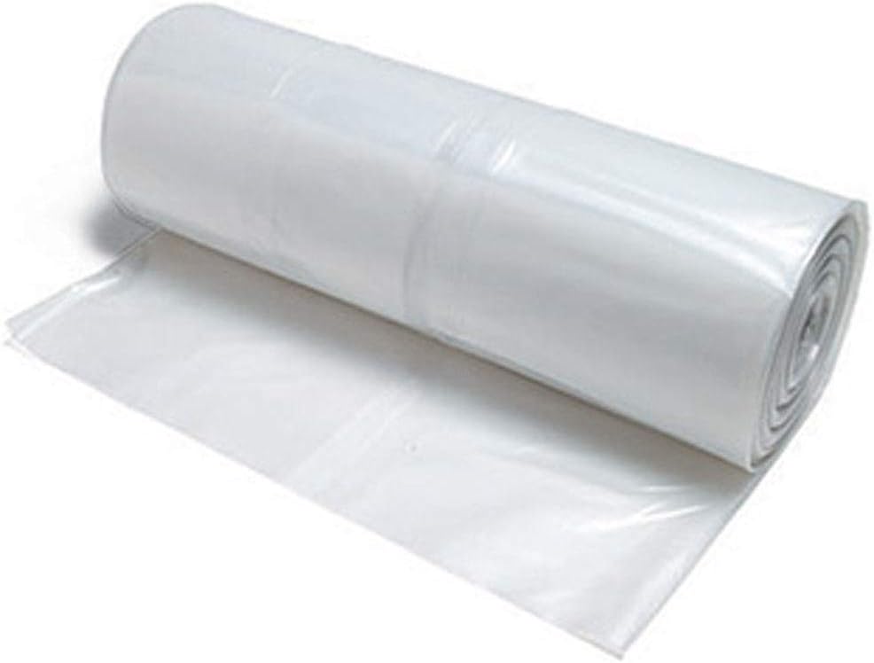 GT4Greenhouse Plastic 6 Mil Clear, 20' Wide X 25' Long