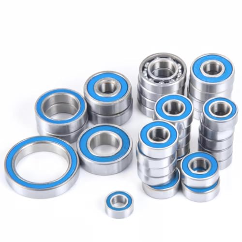 RCアクセサリー For Axial For Capra 1.9 For Unlimited Trail For Buggy 1/10 用 32PCS メタルシールベアリングセット RCカー交換部品