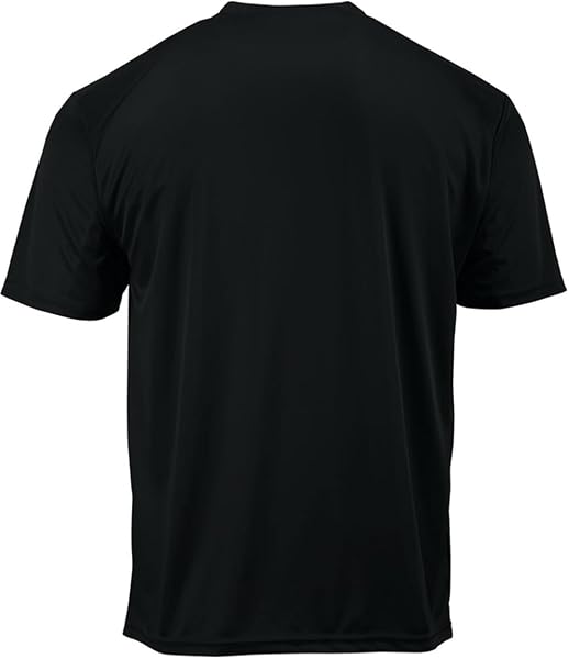 Close-up of the DRIEQUIP men's athletic t-shirt fabric texture, highlighting its lightweight and moisture-wicking weave.