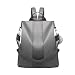 Miss Lulu Mochila de Las Mujeres Mochila de Nylon Impermeable Ocasional del Bolso de Hombro con asa de la manija antirrobo (Gris)