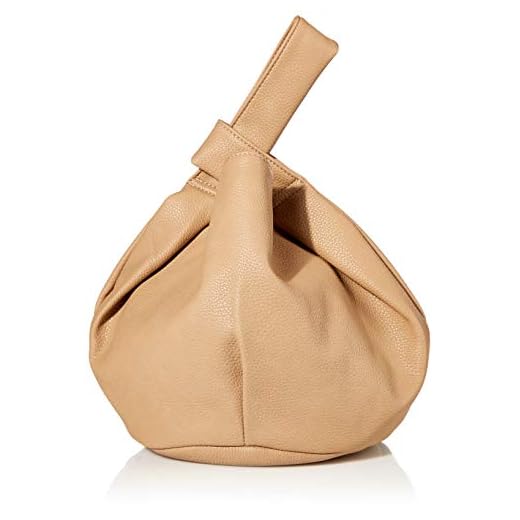 The Drop Avalon Bolso tote pequeño para mujer, color topo, talla única