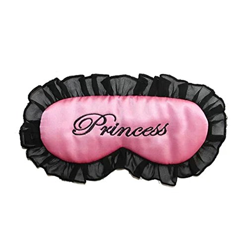 Ayygift Soft Silk Comfortable Sleep Eye Mask Pretty Lace Princess Good Sleep Eyeshade