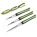 Nazada Pocket Pen Fishing Rod,Portables Fish Shaped Telescopic Rod and Spinnings Reel Combos,Folded Fishing Poles,for River, Lake, Reservoir