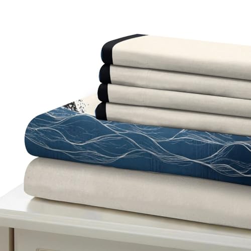 Housse de couette douce lit Super King parure microfine avec taie Westie
