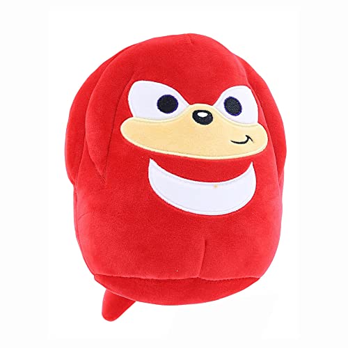 Squishmallows Kellytoy SEGA Sonic, Knuckles, Tails, Shadow Peluche (Sonic The Knuckles) de 7 pulgadas