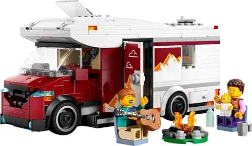 LEGO City Holiday Adventure Camper Van Toy, Creative Building Toys for 6+ Year Old Boys & Girls - Image 2