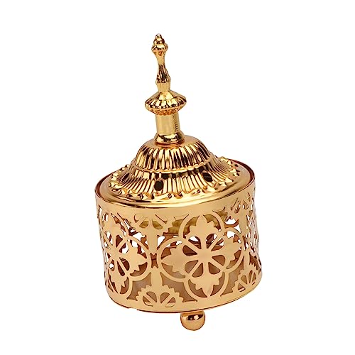 Cabilock 1pc Candlestick Party Decor Candle Stand Home Adornment Censer Candle Holder Decorative Candle Holder Iron Candle Holder Scented Candle Stick