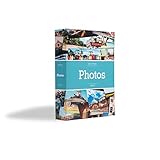 Leuchtturm 361558 Fotoalbum Pixx - Sammelalbum für 200 Fotos im Format 10x15 cm, mit klarsichtigen Hüllen