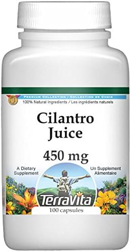TerraVita Zumo de cilantro - 450 mg (100 Cápsulas, ZIN 519754)