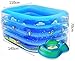 ERDFCV Inflatable Baby Swimming Pool This Product is Good for Muscles, Reduces Pain, and Improves Blood Circulation in Certain Diseases. 140x110x70cm Bathtub
