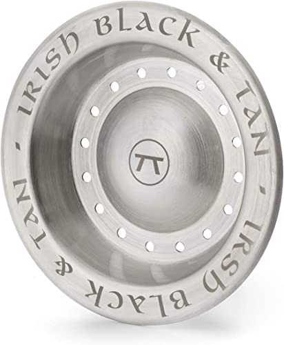 Outset 76487 Irish Black and Tan Layering Tool, 3.75" Diameter, Stainless Steel