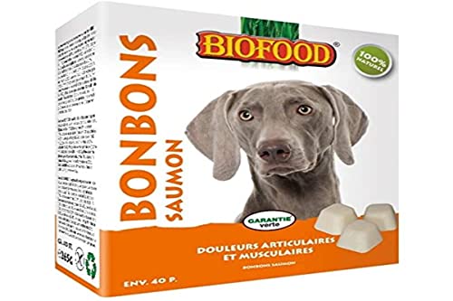 Biofood Maxi Saumon Friandise Bonbon Graisse de Mouton pour Chien/Chat 40 Pièces Cover