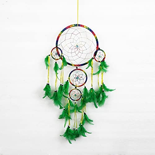 Wedding Prop Shop llp/Dream Catchers/Wall hangings/Home Decor (1 Piece, 21 inches Long) (Green)