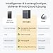 UGREEN NASync DH4300 Plus 4-Bay Desktop NAS, 2,5 GbE-LAN-Port, 8GB LPDDR4X RAM, NFC EIN-Berührungs-Verbindung, KI Familien und Babyalbum, Persönliche Cloud für Heim/Office (Diskless)