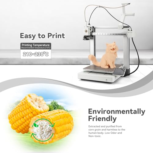Image of 3DHoJor PLA Pro (PLA+) Filament 1.75mm, 3D Printer Filament, Cardboard Spool, + /- 0.03mm Accuracy, Beige, 1kg