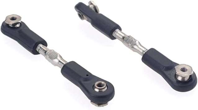 RC Car Parts for ZD for Racing DBX07 EX07 2Pcs Steering Servo Rod 8020 1/7 rc Cars Upgrade Parts Spare Accessories Modified