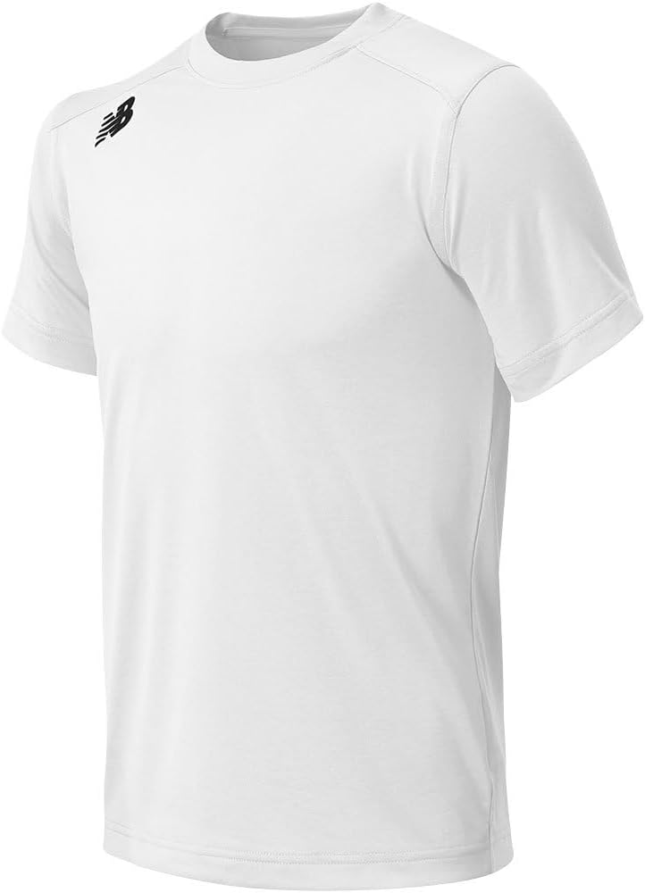 New Balance Youth Tech Baseball T-Shirt White Xl