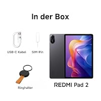 XIAOMI Redmi Pad 2 Tablet 4+256GB, 11 Zoll 2,5K Display, 9000 mAh, Grün – Ansicht 5