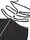 Leg Avenue Damen Dessous-Set-KI403222001 Dessous-Set, Black, One Size (2er Pack)